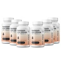 Rena Hyaluronsyra Supplement 250mg med vitamin C 50mg, 120 Vegan kapslar - Hudhydration för naturlig glöd, hår, naglar, ben och gemensam hälsa Formel