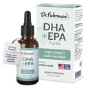 Dr Fuhrman Vegan Omega 3 | Vegan DHA + EPA Purity Liquid Supplement | Tillverkad av Lab-Grown Algae | Vår Omega 3 Supplement är kyld i Warehouse tills Fraktad | Citrus Flavor 60 portioner