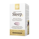 Solgar Triple Action Sleep, 60 Tri-Layer Tablets - Time-Release Melatonin & L-Theanine Plus Herbal Blend - hjälper dig att slappna av, somna snabbt och sova längre - Icke-GMO, Gluten Free - 60 portioner
