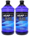 American Biotech Labs ASAP 10 PPM Silver Sol Immune System Support | 2 Pack med 32 Oz Totalling 64 Oz