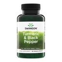 Swanson Premium-Turmeric & Black Pepper - Antioxidant, Digestion & Joint Support - 90 Veg Caps (3 Pack)