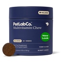 PetLab Co. 22 i 1 Dog Multivitamin - Stöd hundens immunsvar, hud, rock, gemensamma och övergripande hälsa - vitamin A, E, D, B12, mineraler, antioxidanter - Tuggbar fläsk - Förpackning kan variera