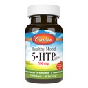 Carlson - Hälsosamt humör 5-HTP Elite, 100 mg, Serotonin produktion, hälsosamt humör och främjar avkoppling, naturlig hallon smak, 120 tabletter