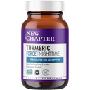 Nytt kapitel gurkmeja Supplement + Sleep Aid - Gurkmeja Force Nighttime för sömnstöd med Valerian Root + Ginger + NO Black Pepper behövs + icke-GMO Ingredienser - 60 Vegetariska kapsel