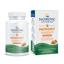 Nordic Naturals Omega Memory med Curcumin, Lemon - 60 Soft Gels - 1000 mg Omega-3 + 400 mg Optimerad Curcumin - Memory, Cognition - Innehåller Phosphatidylcholine & Huperzine A - Non-GMO - 30 portioner