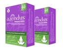 Azendus Mood 400mg 2-boxar av S-Adendosylmethionine Butanedisulfonat (SAM-e) 120 Enteric Coated Tablets - Vegan, Gluten Free, Soy Free