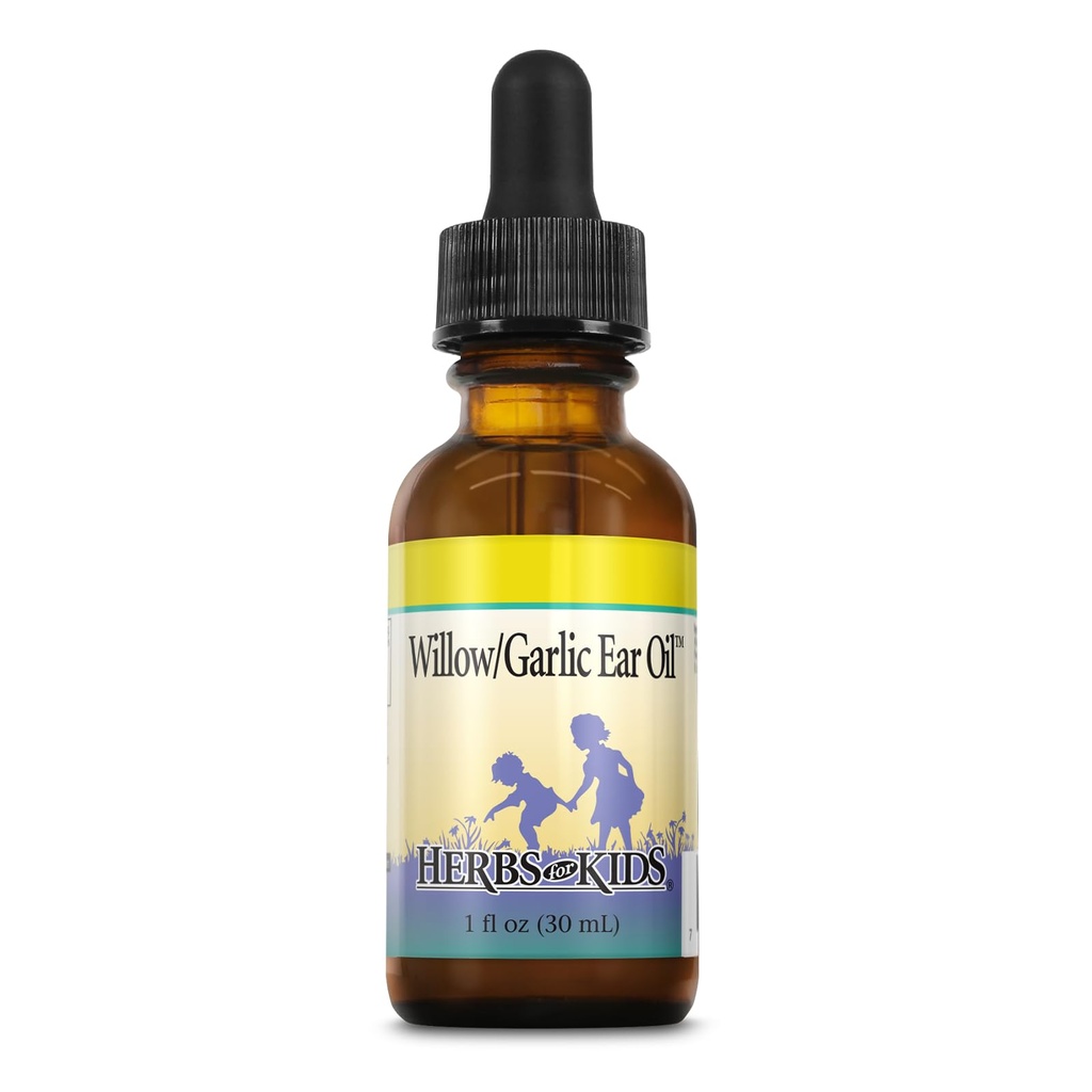 Örter för barn Willow/Garlic Ear Oil, Unscented (Btl-Glass) | 1oz