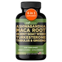 Gade Nutrition Ashwagandha med Maca Root, Horny Goat Weed, Turkesterone Supplement, Tribulus Terrestris, Panax Ginseng | 90 Vegetable Capsules for Energy, Stamina, Performance.
