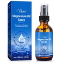 Magnesiumolja Spray-100% Organisk naturlig magnesium Spray-Nourish Skin-Easy till Absorb och Use-Glass Bottle 2 fl oz