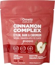 Sugar-Free Ceylon Cinnamon Complex Gummies Apple Cinnamon Flavor | Immune Support & Antioxidant Supplements | 2000mg Cinnamon Complex med Chromium | Vegan, icke-GMO, Gluten-Free | 60ct