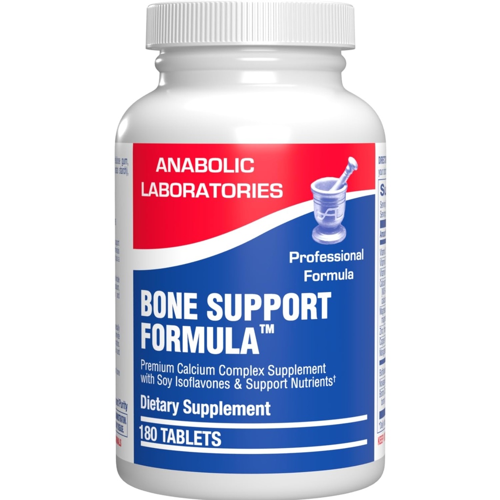 Clinical Calcium Complex Bone Supplement - Återställande kalcium Magnesium Zink D3 Supplement för benhälsa Styrka & Densitet Stöd med antioxidant Bioflavonoider - Hög Absorption - 30 portioner