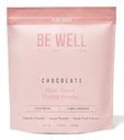 Be Well by Kelly Chocolate Plant-Based Protein Powder, Vegan 21G Protein 9G Fiber 1 NetCarb (3 Ingredienser, 20 portioner) 9 Aminosyror 3 BCAAs No Soy, No Dairy, Stevia-Free No Sugar Added 1,85lb 840g