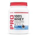 GNC Pro Performance 100% Whey Protein Powder 2.0, Snabb Absorbering för muskelstyrka och återhämtning, Cookies och Cream, 25 portioner