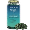 NaturalZing - 100% rena organiska Spirulina tabletter | Icke-GMO | Dagliga gröna | Vegan Superfood Protein & Antioxidant Support - Rik i Phycocyanin, Beta Carotene & Iron - 2000 tabletter (16 oz Bulk Pack)