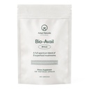 Adapt Naturals Bio-Avail Myco - 8-i-1 Bioavailable Mushroom Supplement Mushroom Complex - Chaga, Cordyceps, Reishi, Lions Mane - Blodtryck, minne, Immune - 120 kapslar