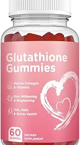 Glutathione Skin Care - Skin Brightening - Gummies Collagen - Anti-Aging L-Glutathione - Marine Collagen & Vitaminer