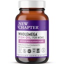 Nytt kapitel helmega för mamma fiskoljetillskott, små kapslar, 2000mg per servering, Prenatal DHA med Omega-3 + Vitamin D3 för Prenatal & Postnatal Support, 500mg Varje - 90 greve