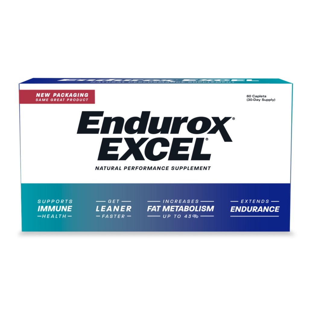Pacific Health Endurox Excel Natural Performance Supplement, Ökar Metabolism & Builds Endurance med Ciwujia (Ginseng) Root - 60 Caps