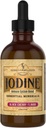Faderns formuleringar jodtillskott droppar 4oz - Stor smak, mycket absorberbart, immunsystem för sköldkörtelstöd, fokus och energi