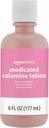 Grundläggande Medicated Calamine Anti-Itch Lotion, Analgesic Skin Protectant, 6 Fluid Ounce, 1-Pack (tidigare Solimo) (ny formel)
