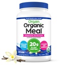 Orgain Organic Vegan Meal Replacement Protein Powder, Vanilla Bean - 20g Plant Based Protein, Gluten Free, Dairy Free, Lactose Free, Soy Free, No Sugar Added, För Smoothies & Shakes - 2.03lb