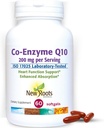 NEW ROOTS HERBAL CoQ10 Supplement Coenzyme Q10 (60 Softgels) 200 mg | Naturopatisk läkare formulerad för hjärthälsa och energistöd | Tillverkad med naturlig fermentering