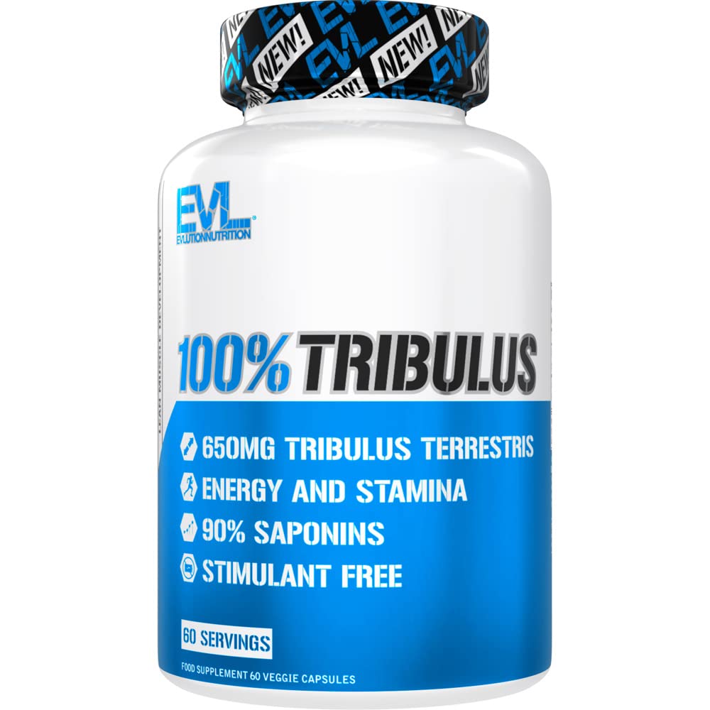 Uppfriskande rena Tribulus Terrestris för män - Performance Maximizing Testosteron Booster Tribulus Terrestris Supplement med 90% Saponins - Plant Based Stamina Strength and Energy Pills för män