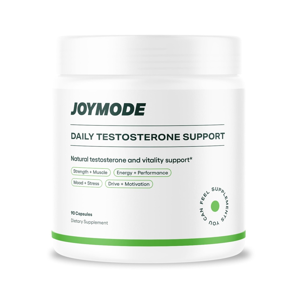 JOYMODE Testosteron Support Complex (180ct) - Naturtillskott för män w / Ashwagandha, DIM, Magnesium, Zink & Boron - Pack av 2