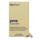 hennes egen PMS, stöder PMS Symptoms, främjar positivt humör, Natural Hormone Balance, hjälper till att lindra kramper, Hot Flashes Menopause Relief, Gluten och Soy Free, Vegan, 30 kapslar, 30 portioner