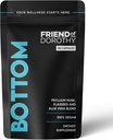 Bottom Fiber Supplement för Effortless Prep Time - Hjälper till att främja Digestive Regularity - Psyllium Husk Baserat - för män som Bottom, Vegan Capsules
