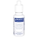 Rena inkapslingar EmulsiSorb K2/D3 Liquid | Förbättrad absorption Emulsified Vitamin K2 och Vitamin D3 för Vascular Health Support | 0,7 Fl Oz