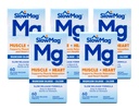 Slow Magnesium Chloride och Calcium, 60 tabletter vardera (Value Pack på 5)