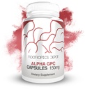 Nootropics Depot Alpha GPC Capsules | 150mg | 60 greve | Kolin Supplement | Hjärnhälsotillskott | Stöder Hälsosamma hjärnfunktioner | Förbättra kognition, minne + Fokus