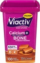 Viactiv Max Formel Calcium +Vitamin D3 Supplement för Benhälsa, Rich Caramel, 100 Mjuka Chews - 6 Pack
