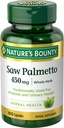 Naturens Bounty Saw Palmetto, Herbal Health Supplement, Prostate och Urinary Health, 450 mg, 100 kapslar