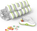 Weekly Pill Organizer 3 gånger om dagen, Large Travel Pill Box 7 Day, Detachable Daily Pill Case, Portable Pill Container Holder för medicinering, vitaminer, fiskolja och kosttillskott, vit