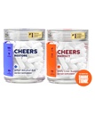 Cheers Liver Combo | Återställ + Skydda | Stöd din lever & må bättre efter att ha druckit | DHM, L-Cysteine, Milk Thistle, Prickly Pear, B-Vitaminer | 12 Doser Återställ, 30 Doser Skydda | Kosttillskott