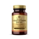 Solgar Reduced L-Glutathione 250 mg - 30 Vegetabiliska kapslar - Antioxidantstöd - Non-GMO, Vegan, Gluten Free, Dairy Free, Kosher - 30 portioner