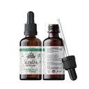 Alfalfa Tincture, Organic Alfalfa Extract (Medicago Sativa) Torkad Leaf, Antioxidant Extract för immunstöd, icke-GMO i Cold-Pressed Organic Vegetable Glycerin 2 oz, 670 mg