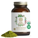 PURE SYNERGY Organic Superfood Powder | Grönt Superfood Pulver | Hel matförsörjning med ekologiska gröna, Spirulina och svamp | för energi, hälsosam åldrande och immunhälsa (12.5 oz)