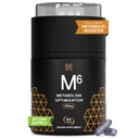 High Performance Nutrition Metabolism Booster, HPN M(6) Fat Burner, Natural Weight Loss Supplement, Support Lean Muscle, Öka energi, Vegan Friendly, kliniskt testad, 60 kapslar