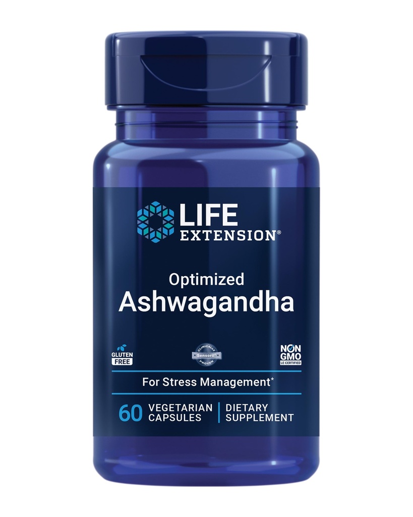 Livslängd DHEA 25mg och optimerad Ashwagandha - Kosttillskott för hormonbalans, stressavlastning, immun och kognitivt stöd - 100 kapslar och 60 kapslar