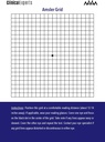 Amsler Eye Grid med Magnetic Back - Daglig Vision Screening Tool för Macular Degeneration & Glaucoma Patienter av kliniska experter (1 Pack)
