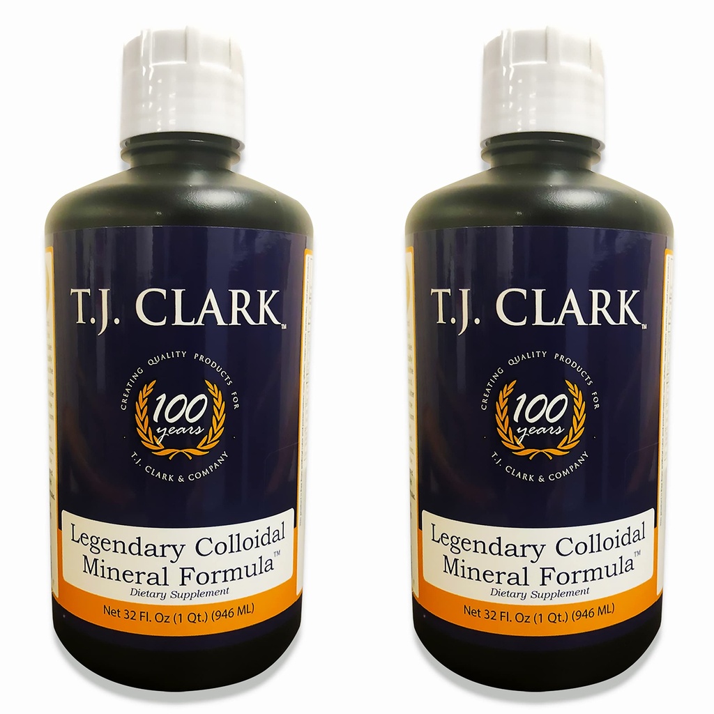 T.J. Clark Legendary Colloidal Mineral Formel 32 fl. oz. (2 Pack) av T. J. Clark