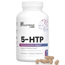 5HTP - 200mg 5HTP Supplement (5-Hydroxytryptophan) för att stödja Mood Plus Sleep *, stressavlastning *, 60 kapslar - 30 dagars leverans, tillverkad i USA