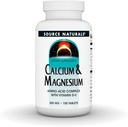 Källa Naturals Calcium & Magnesium, Amino Acid Chelate med vitamin D-3, 300 MG - 100 tabletter