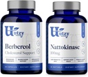 Utzy Naturals Metabolic Support Bundle | Nattokinase 100 mg och Berbecol 500 mg