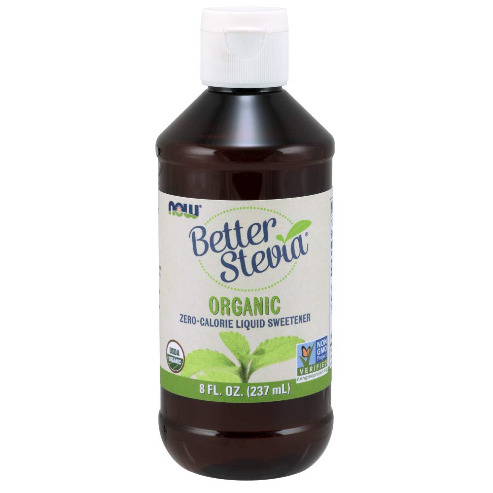 Stevia extrakt organiskt nu livsmedel 8 oz flytande