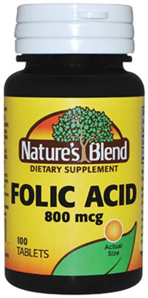 Folsyra 800 mcg 800 mcg 100 flikar