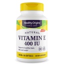 Hälsosamt ursprung Vitamin E 400 IE (Natural, Non-GMO, Gluten Free, Skin Support, Cardiovascular Support), 90 Softgels